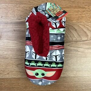 Star Wars The Mandalorian Grogu Slipper Socks Women's One Size Fits 7-9.5 NEW
